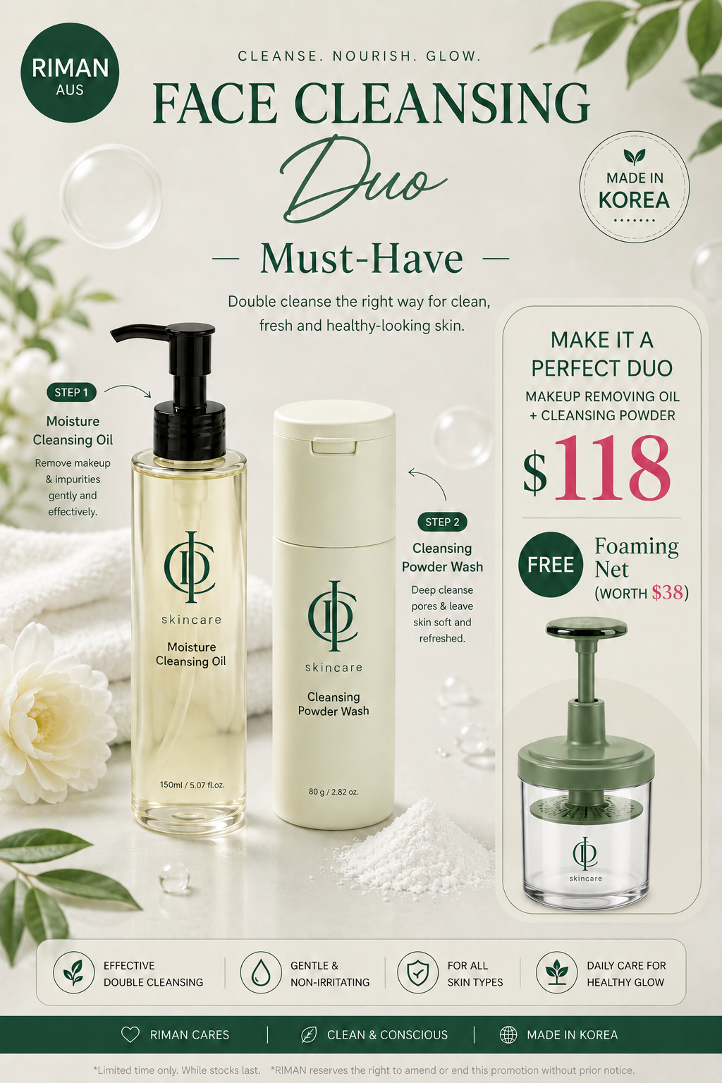 Face Cleaning Duo